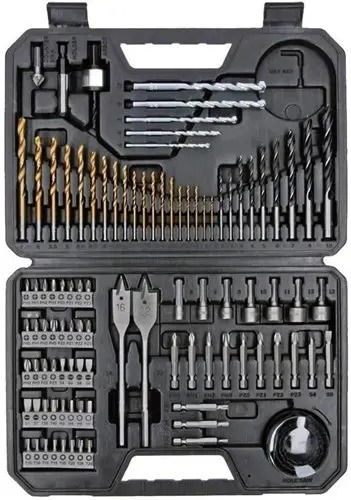 Bosch Blauw Accessoires 2608594070 Bit- en borenset 103-delig