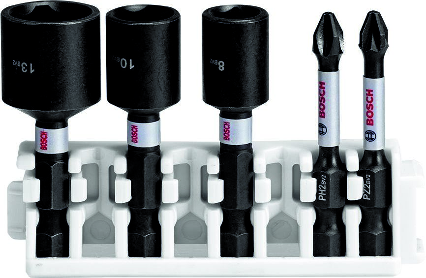 Bosch Blauw Accessoires 2608522350 Schroefbit Impact Control & dopsleutel 5x