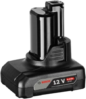 Bosch Blauw Accessoires 1600A00X7H Accu GBA 12 V 6.0 Ah Professional