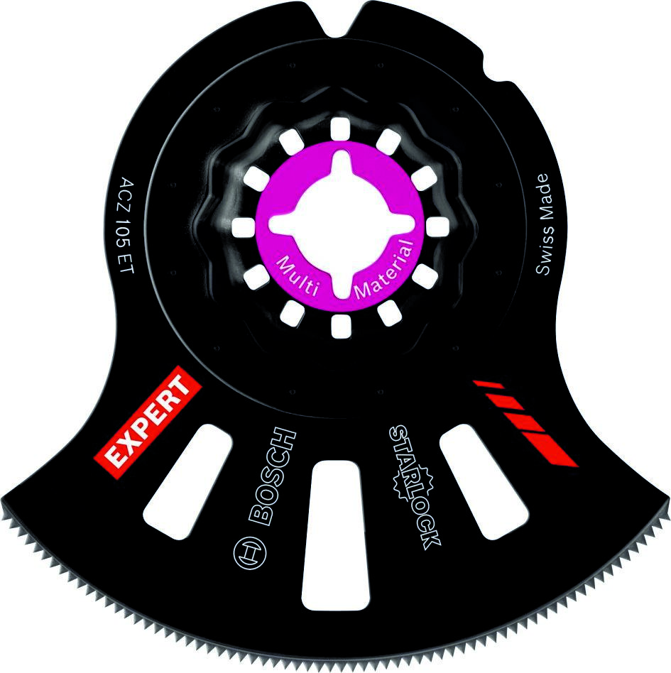 Bosch Blauw Accessoires 2608664207 Expert MultiMaterial Segment Blade ACZ 105 ET multitoolzaagblad 5-delig