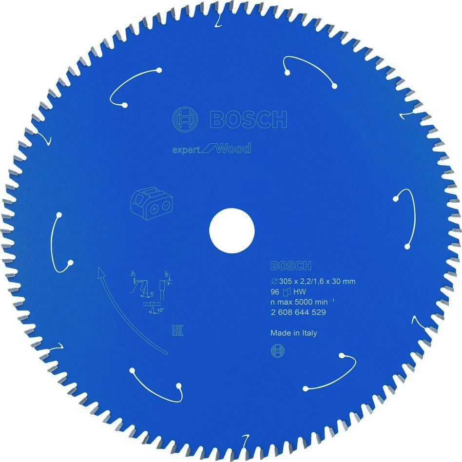 Bosch Blauw Accessoires 2608902189 EXPERT Cirkelzaagblad Wood 350 x 3.5/2.5 x 30 mm T72 Bosch Blauw Accessoires 2608902189 EXPERT Cirkelzaagblad Wood 350 x 3.5/2.5 x 30 mm T72