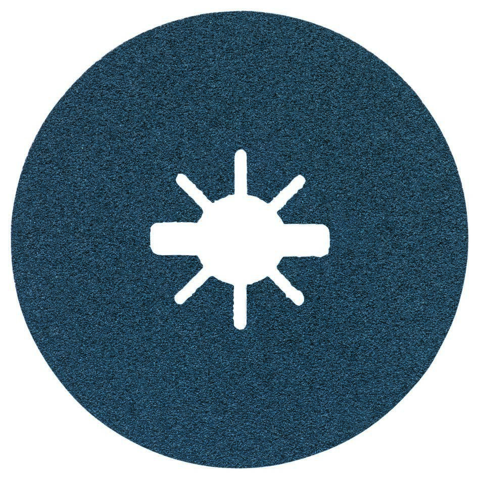 Bosch Blauw Accessoires 2608619162 X-LOCK Fiberschuurschijf Best for Metal 125 mm K80