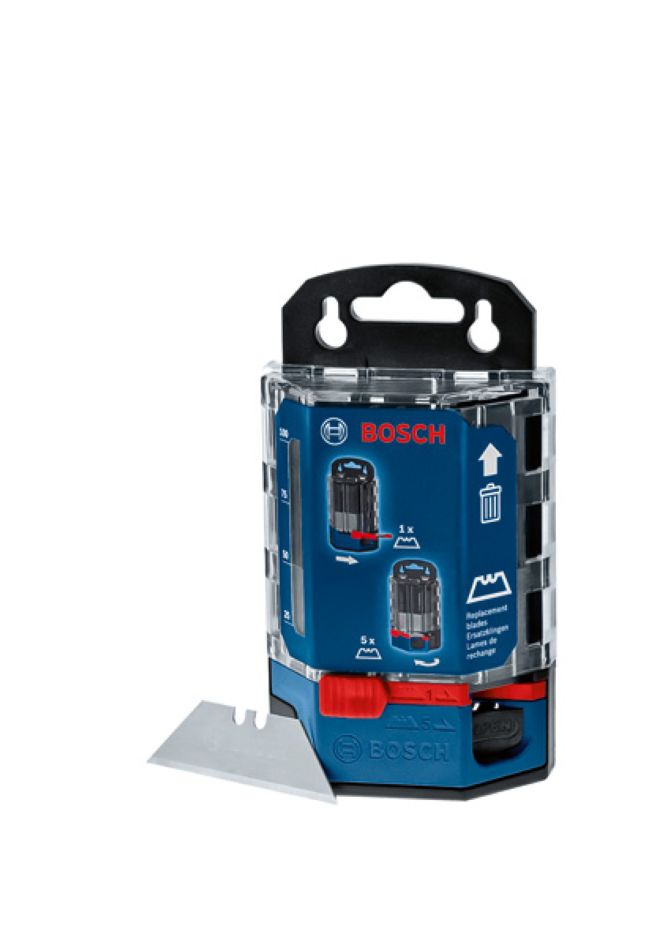 Bosch Blauw Accessoires 1600A01V3J Reservemesjes 50 stuks Professional in dispenser