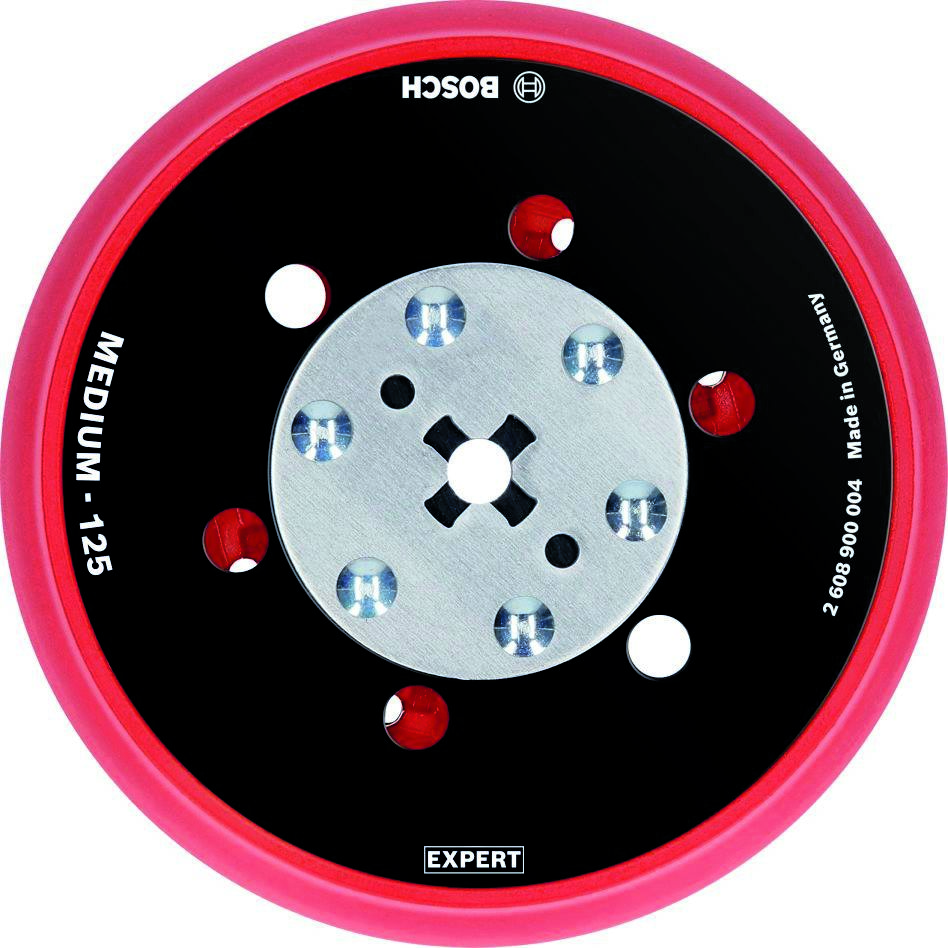 Bosch Blauw Accessoires 2608900004 Expert Multihole steunpads universeel 125 mm, middelhard