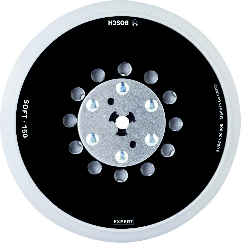Bosch Blauw Accessoires 2608900006 Expert Multihole steunpads universeel 150 mm, zacht
