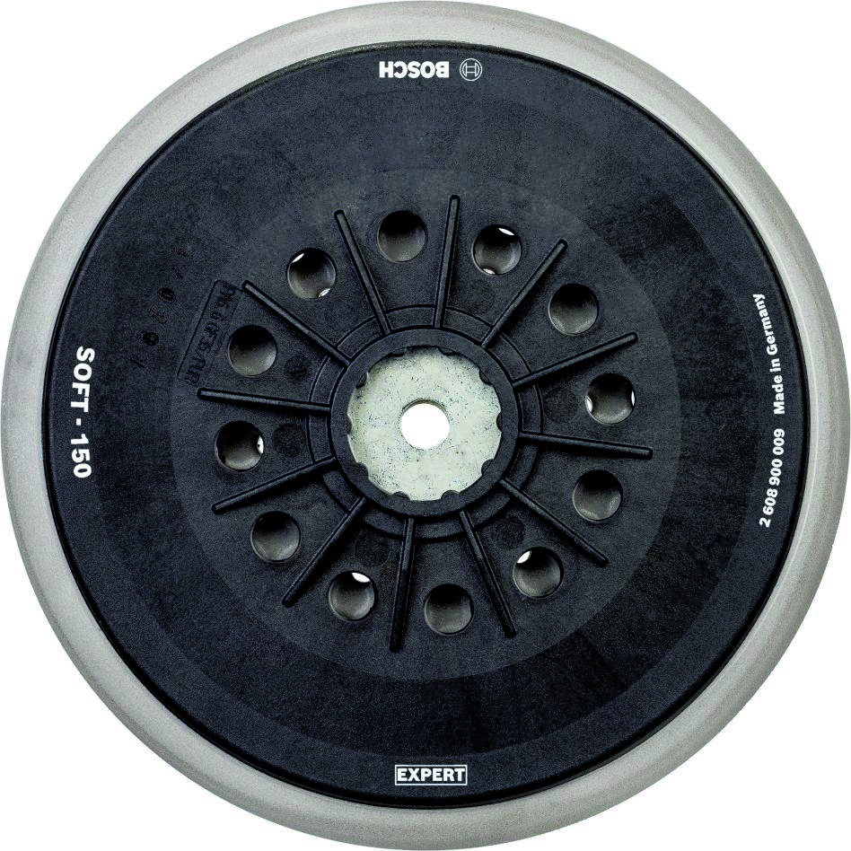 Bosch Blauw Accessoires 2608900009 Expert Multihole steunpads voor Bosch 150 mm, zacht