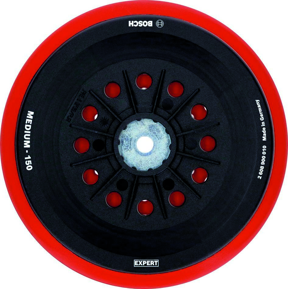 Bosch Blauw Accessoires 2608900010 Expert Multihole steunpads voor Bosch 150 mm, middelhard