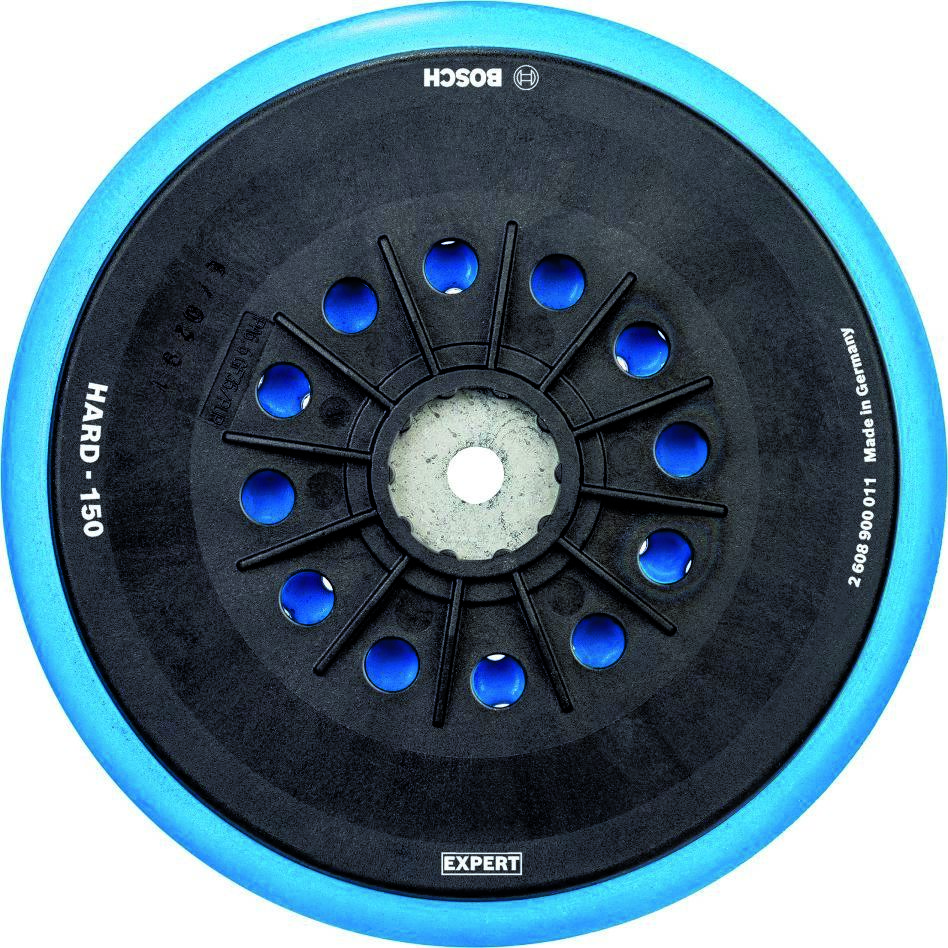 Bosch Blauw Accessoires 2608900011 Expert Multihole steunpads voor Bosch 150 mm, hard