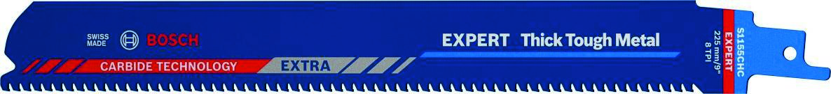 Bosch Blauw Accessoires 2608900370 Expert ‘Thick Tough Metal’ S 1155 CHC reciprozaagblad 10-delig