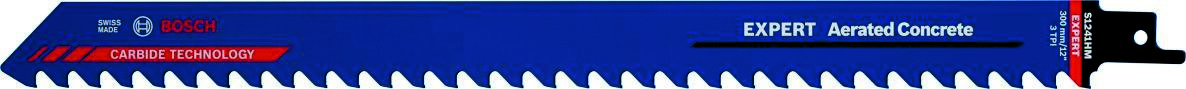 Bosch Blauw Accessoires 2608900411 Expert ‘Aerated Concrete’ S 1241 HM reciprozaagblad 3-delig