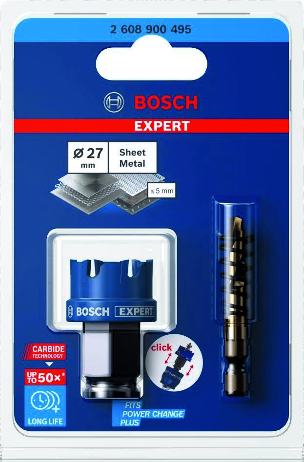 Bosch Blauw Accessoires 2608900495 Expert Sheet Metal gatzaag 27 x 40 mm