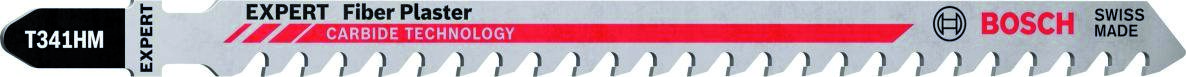 Bosch Blauw Accessoires 2608900564 Expert ''Fiber Plaster'' T 341 HM decoupeerzaagblad 3-delig