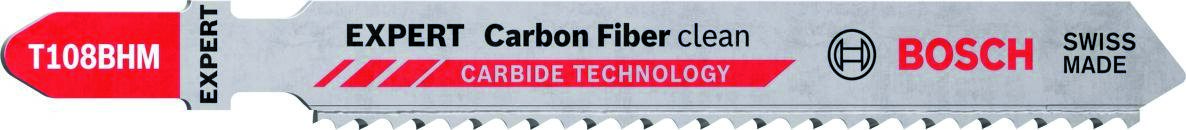 Bosch Blauw Accessoires 2608900565 Expert ‘Carbon Fiber Clean’ T 108 BHM decoupeerzaagblad 3-delig