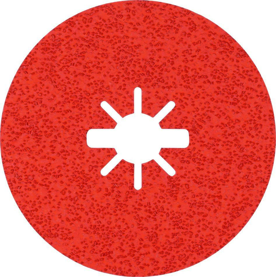 Bosch Blauw Accessoires 2608621820 Expert R782 X-LOCK keramische prisma-fiberschijf 115 mm, 22,23 mm, K36