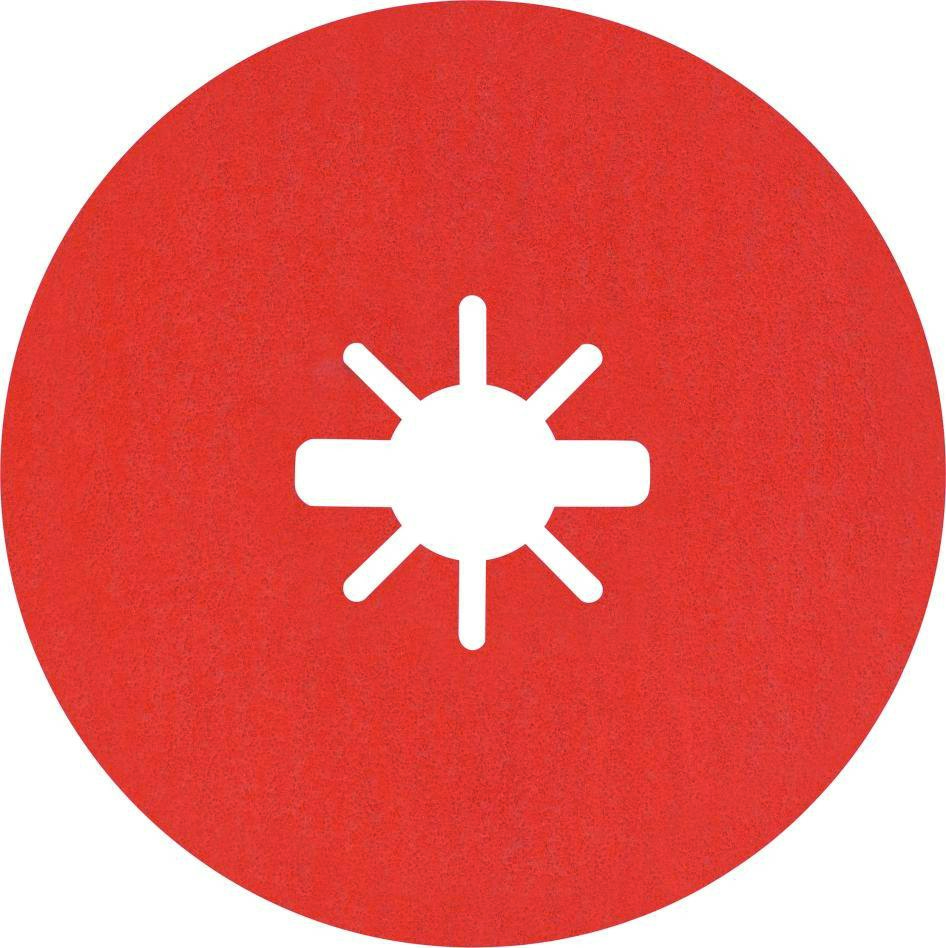 Bosch Blauw Accessoires 2608621821 Expert R782 X-LOCK keramische prisma-fiberschijf 115 mm, 22,23 mm, K60