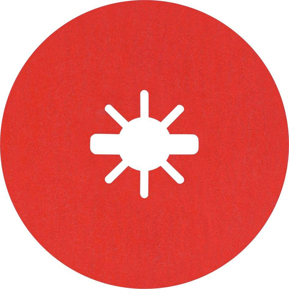 Bosch Blauw Accessoires 2608621823 Expert R782 X-LOCK keramische prisma-fiberschijf 115 mm, 22,23 mm, K120