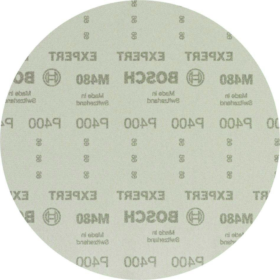 Bosch Blauw Accessoires 2608900715 Expert M480 schuurnet voor gipsplaatschuurmachines 225 mm, K400, 25 stuks