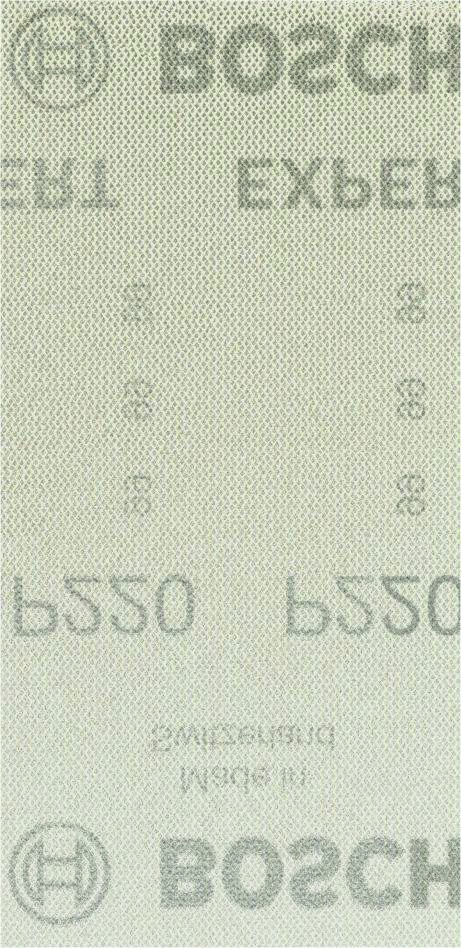 Bosch Blauw Accessoires 2608900757 Expert M480 schuurnet voor excenterschuurmachines 93 x 186 mm, K220, 50 stuks