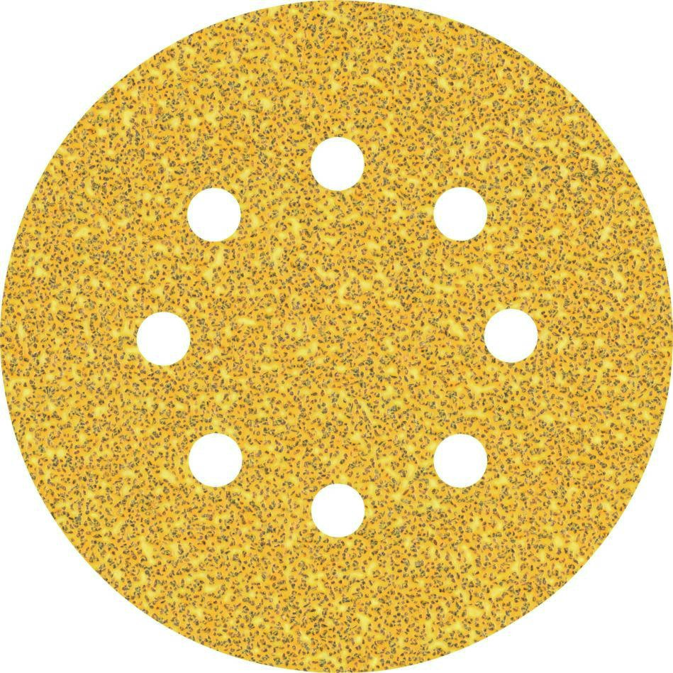 Bosch Blauw Accessoires 2608900803 Expert C470 schuurpapier met 8 gaten voor excenterschuurmachines 125 mm, K40 5 stuks