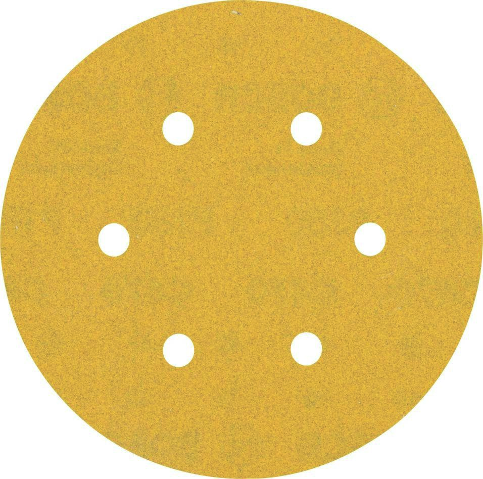 Bosch Blauw Accessoires 2608900818 Expert C470 schuurpapier met 6 gaten voor excenterschuurmachines 150 mm, K180 5 stuks