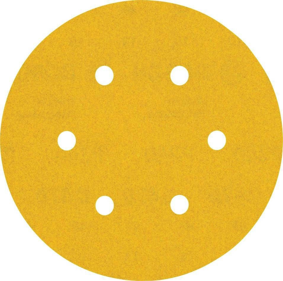 Bosch Blauw Accessoires 2608900819 Expert C470 schuurpapier met 6 gaten voor excenterschuurmachines 150 mm, K240 5 stuks