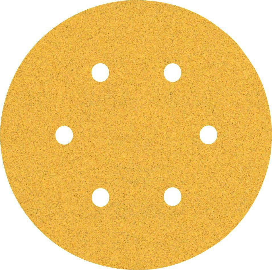 Bosch Blauw Accessoires 2608900920 Expert C470 schuurpapier met 6 gaten voor excenterschuurmachines 150 mm, K100 50 stuks