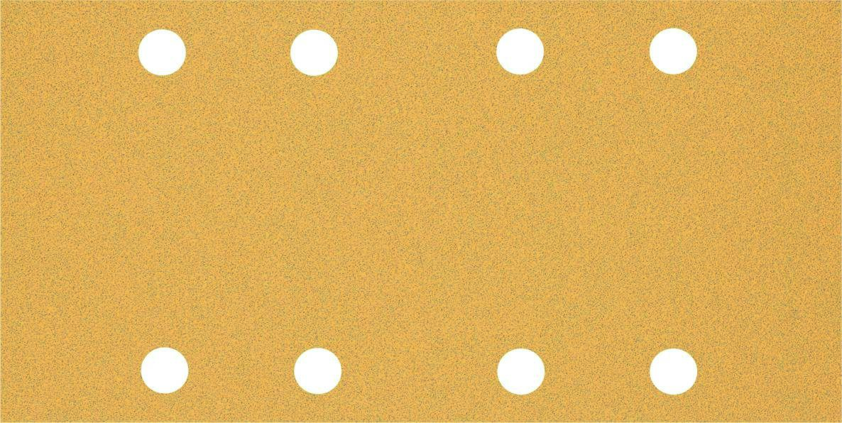 Bosch Blauw Accessoires 2608900937 Expert C470 Schuurpapier met 8 gaten 93 x 186 mm, K80 50 stuks