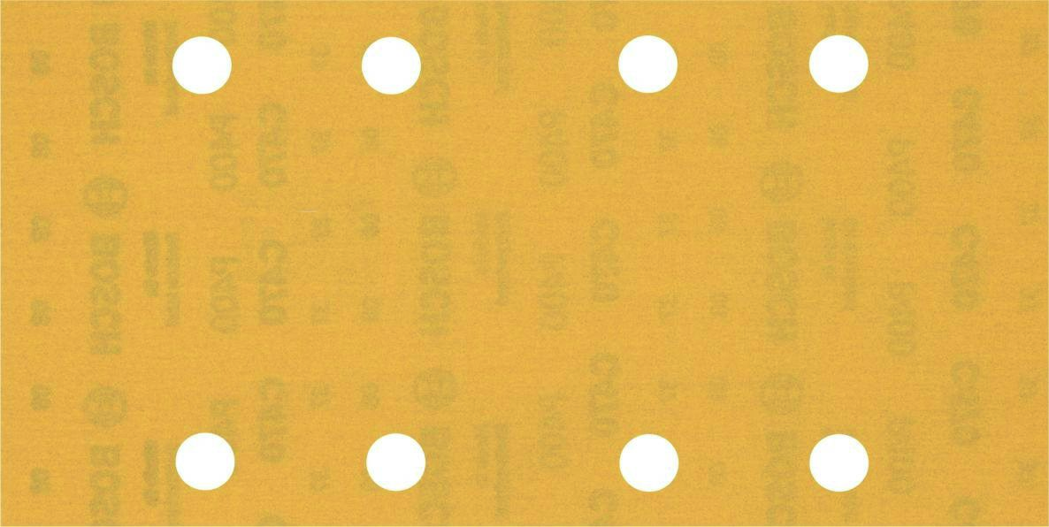 Bosch Blauw Accessoires 2608900941 Expert C470 Schuurpapier met 8 gaten 93 x 186 mm, K400 50 stuks