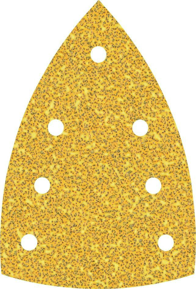 Bosch Blauw Accessoires 2608901114 Expert C470 Schuurpapier met 7 gaten voor multischuurmachines 100 x 150 mm, K40 10 stuks