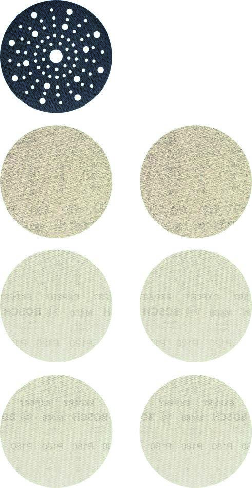 Bosch Blauw Accessoires 2608901203 Expert M480 startpakket voor excenterschuurmachines 150 mm 7-delig