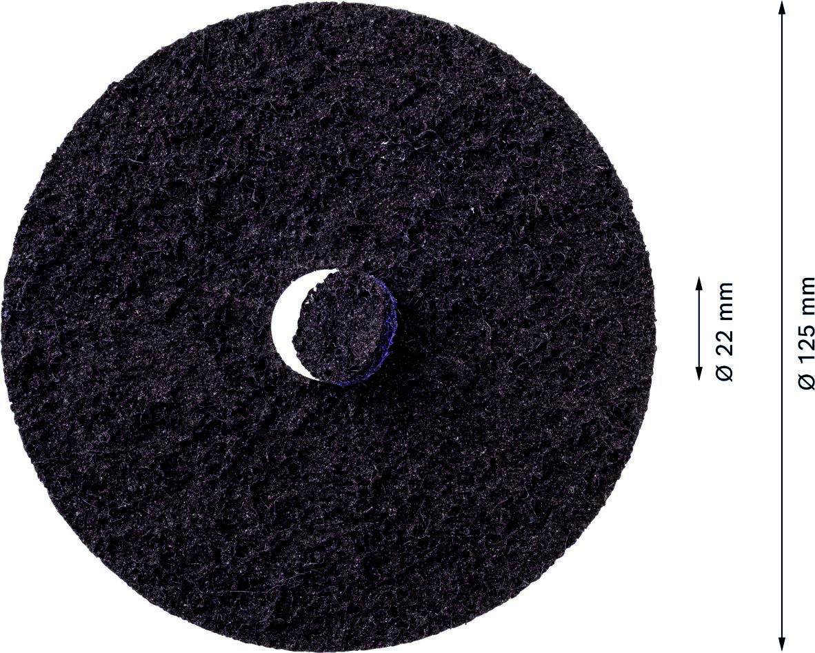 Bosch Blauw Accessoires 2608901269 Expert N477 SCM-schijf voor haakse slijpers 125 x 22 mm, grof, 25 stuks