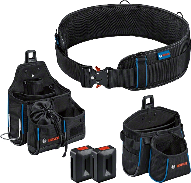 Bosch Blauw Accessoires 1600A0265R Gereedschapsset-Riem 108, GWT 2, GWT 4, 2 x proclick holder professional