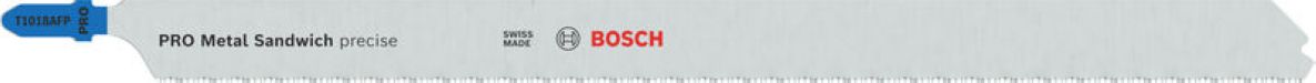 Bosch Blauw Accessoires 2608655115 PRO Metal Sandwich T1018AFP decoupeerzaagbladen 250 mm 5 stuks