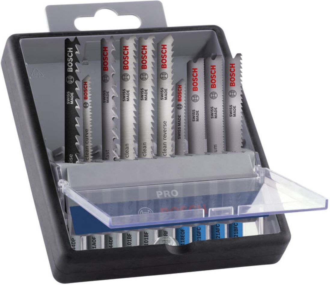 Bosch Blauw Accessoires 2607011943 PRO Wood and Metal set 100 mm in Robustline cassette