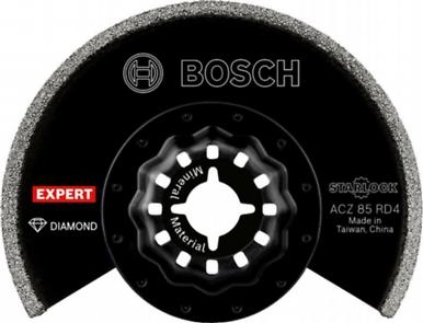 Bosch Blauw Accessoires 2608902057 EXPERT Starlock Segmentblad ACZ 85 RD4 Diamond Grout+Abrasive 85 1x