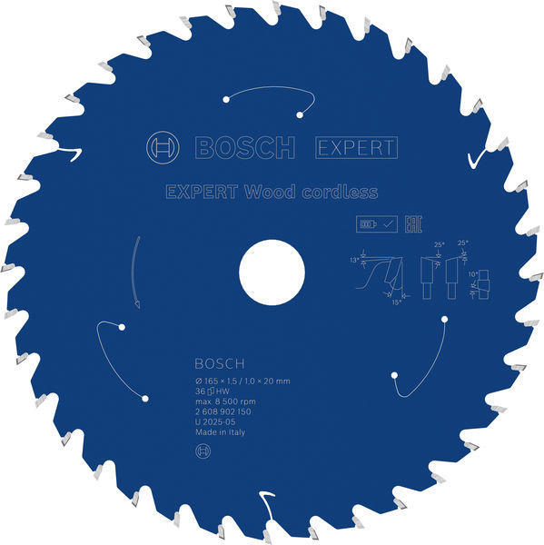 Bosch Blauw Accessoires 2608644010 Carbide Cirkelzaagblad Expert for Wood 140 x 20 x 42T Bosch Blauw Accessoires 2608644010 Carbide Cirkelzaagblad Expert for Wood 140 x 20 x 42T