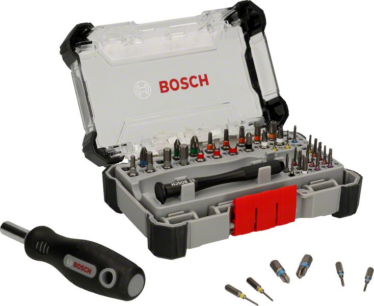 Bosch Blauw Accessoires 2607002835 Precisie bitset 42-delig