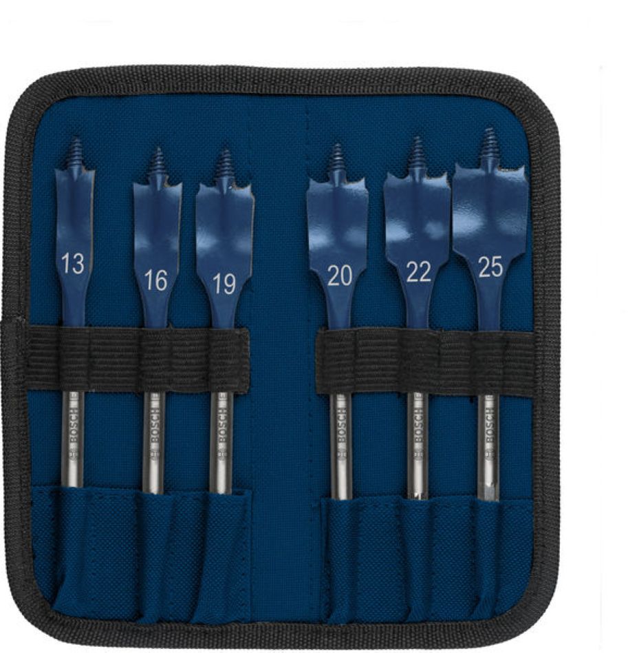 Bosch Blauw Accessoires 2608902109 EXPERT Self Cut Speed Speedboorset, 13/16/19/20/22/25, 6-delig