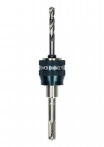 Bosch Blauw Accessoires 2608902035 Gatzaag adapter Power-Change SDS-Plus met centreerboor HSS-G 7,15 x 45 x 85 mm
