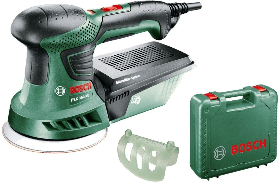 Bosch Groen 06033A3000 PEX 300 AE Excentrische Schuurmachine 125 mm