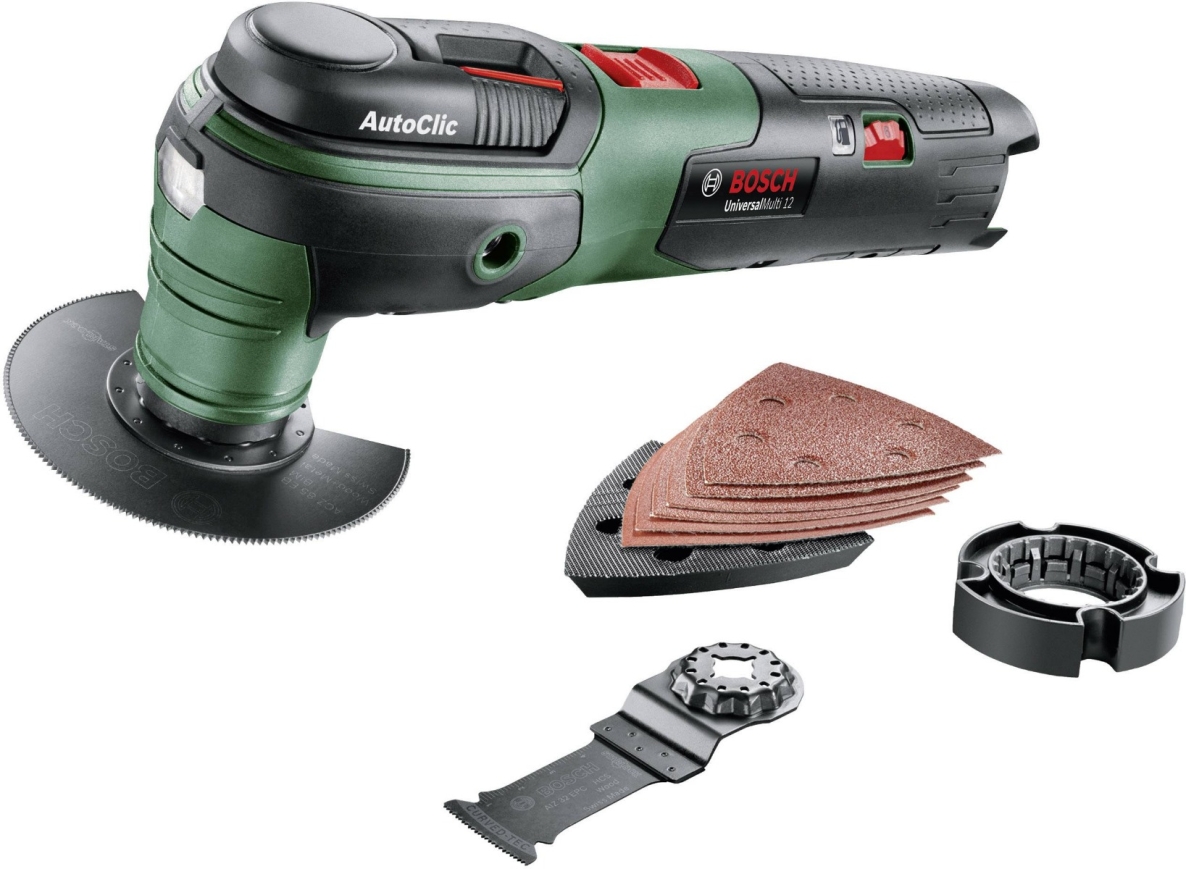 Bosch Groen 0603103000 Accu Multitool 12 Volt excl. accu's en lader