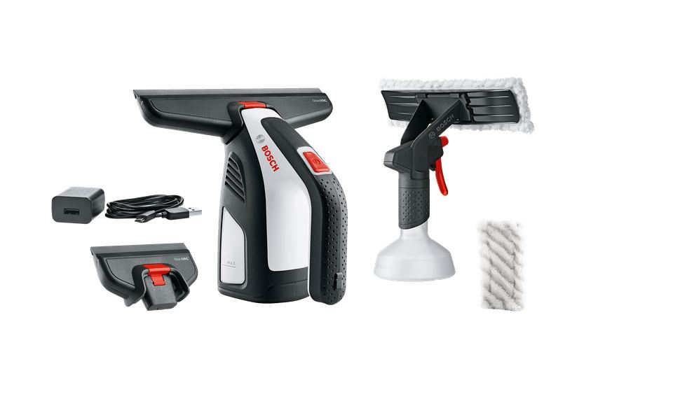 Bosch Groen 06008B7000 GlassVAC Accu Ruitenreiniger 3.6 Volt 2.0 Ah Li-ion