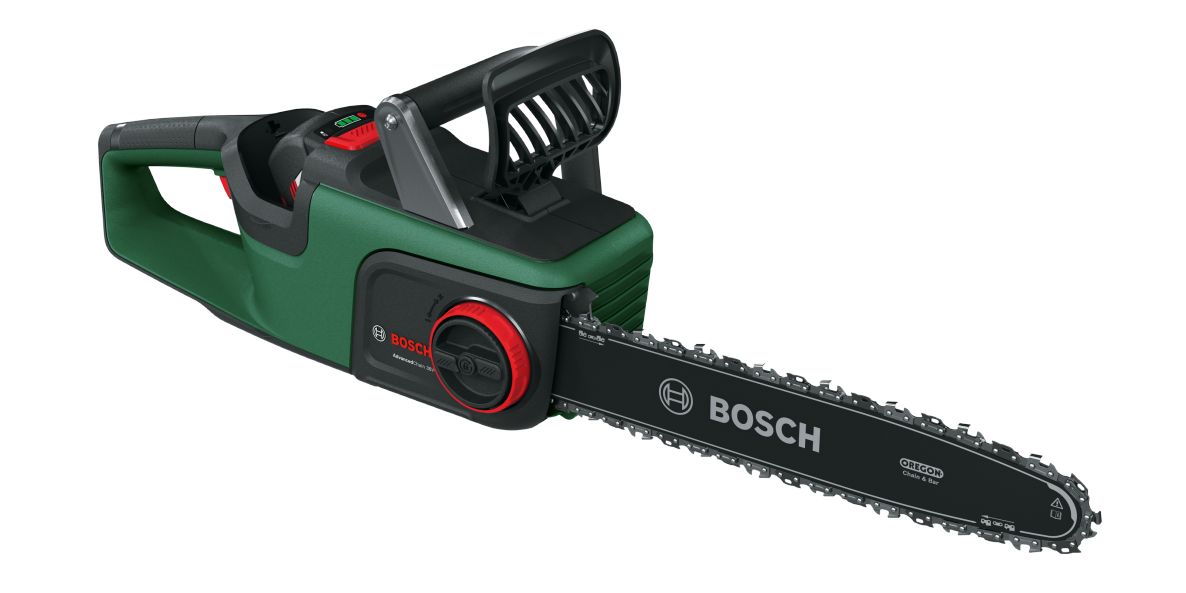 Bosch Groen 06008B8600 AdvancedChain 36V-35-30 Accukettingzaag en 1x 36V 2,0 Ah en lader