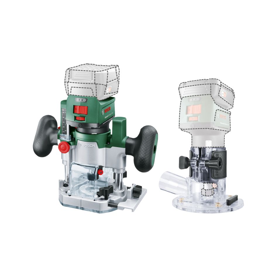 Bosch Groen 06039D5002 AdvancedTrimRouter 18V-8 Accukantenfrees set excl. accu's en lader