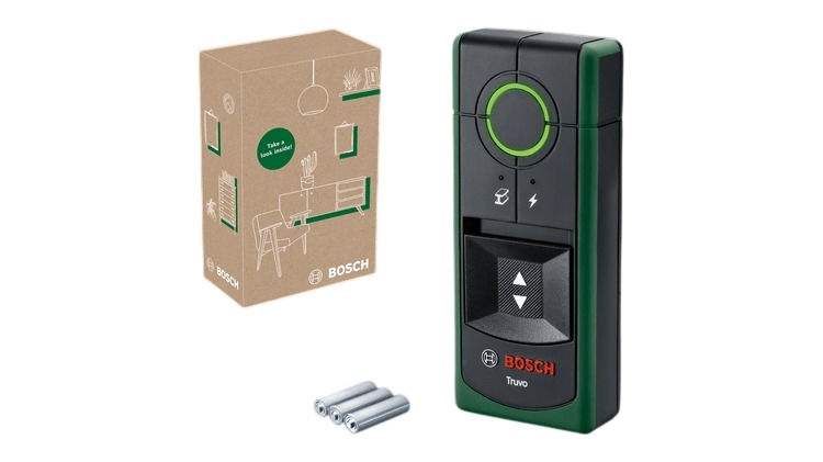 Bosch Groen 06036812Z0 Truvo II Detector incl. 3x AAA batterijen in doos