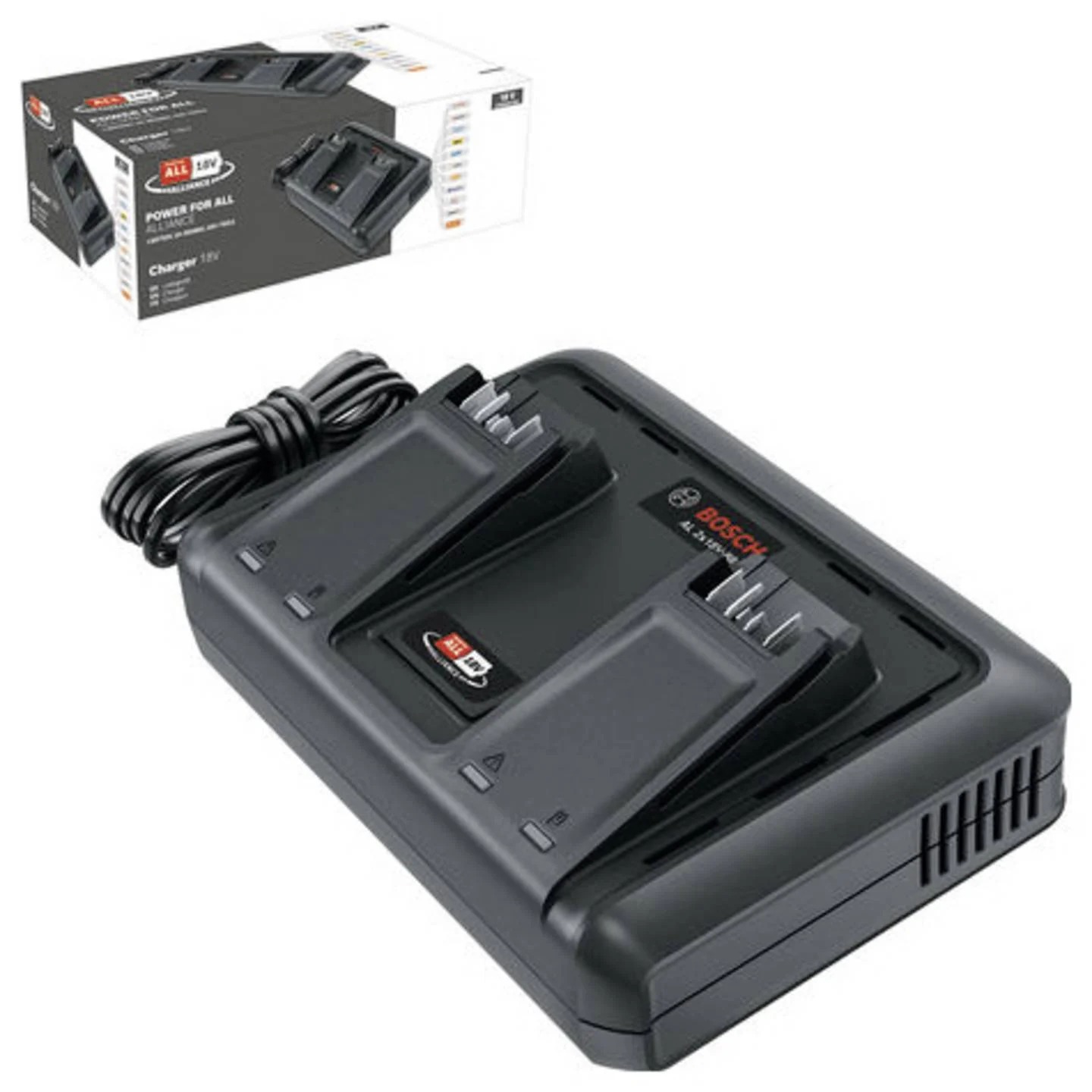 Bosch Groen 1600A03607 Accu oplader AL 2 x 18V 88 excl. accu