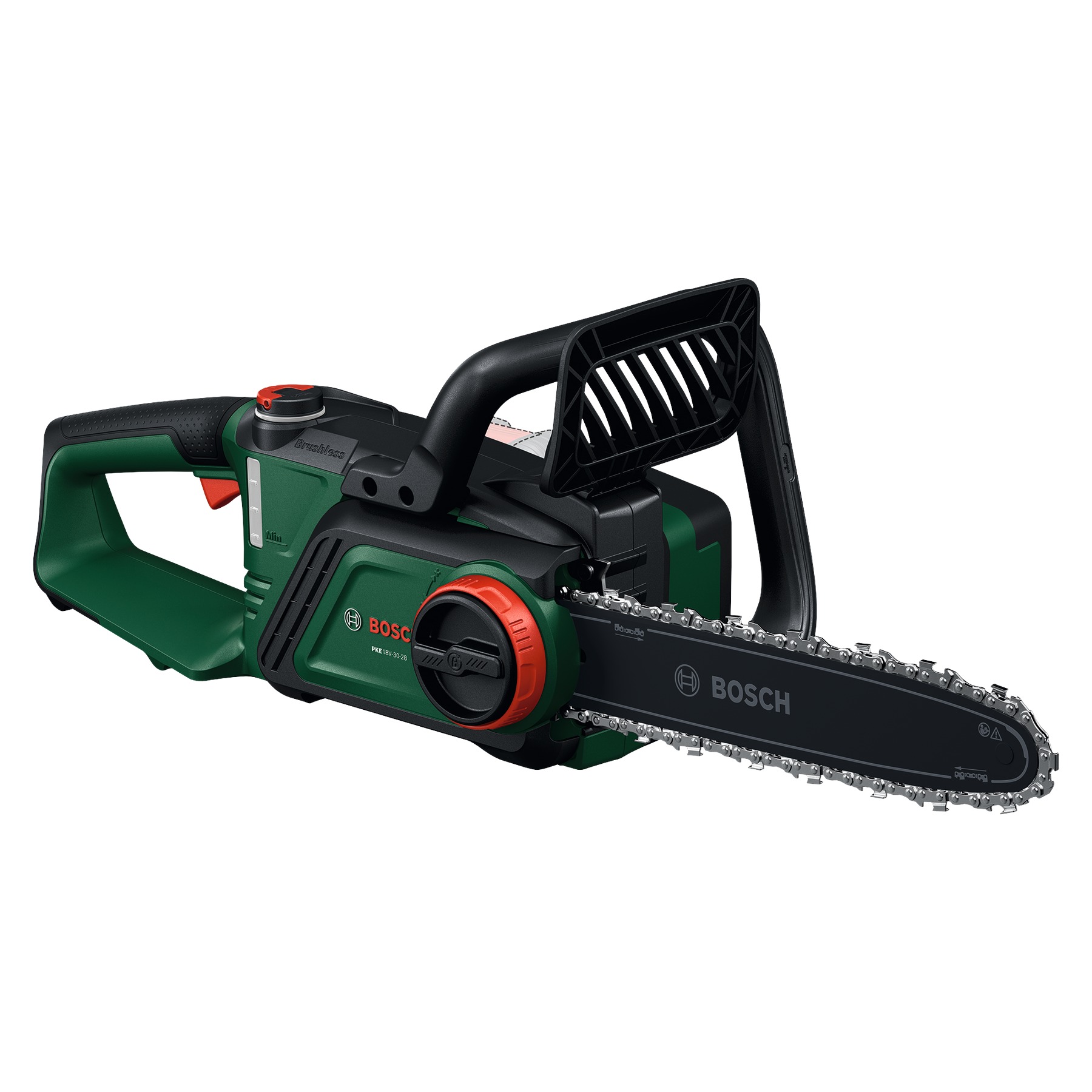 Bosch Groen 06008B8B01 PKE18V-30-28 Accu kettingzaag excl. accu en lader in doos