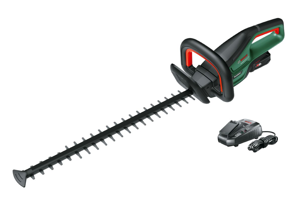 Bosch Groen 0600849J01 UniversalHedgeCut 18V-55 Accuheggenschaar 1x 18V 2,5 Ah en lader