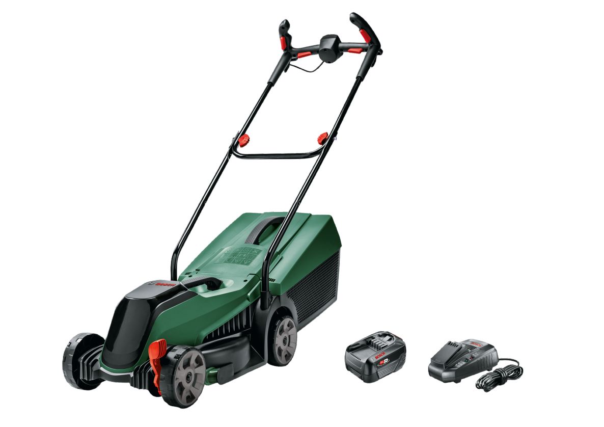 Bosch Groen 06008B9A09 CityMower 18V-32 Accumaaier 1 x 4,0 Ah en lader AL1830