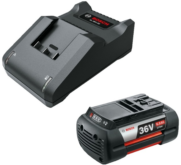 Bosch Groen F016800636 Starter accu kit Incl. 6 Ah en lader in doos